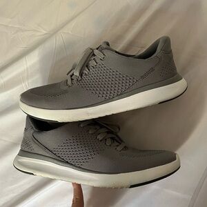 Kizik Lima Hands Free Gray Shoes Women’s 9 Men’s 7.5 Sneakers Lace Up Slip On
